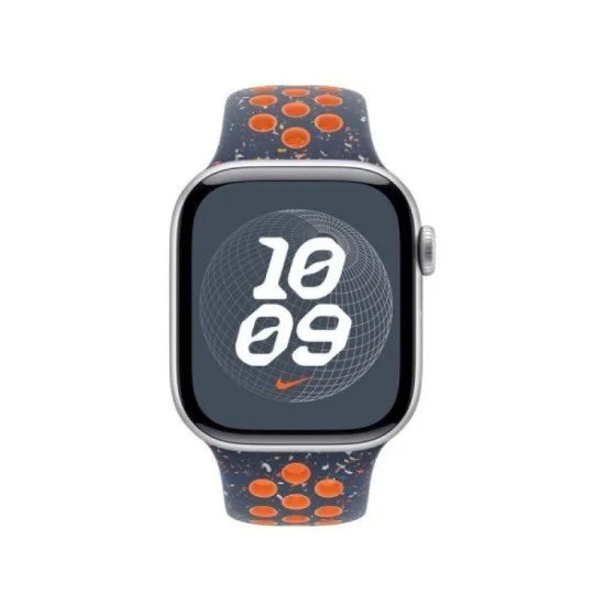 Apple Strap Watch Nike Sport Band 46Mm Blue Flame